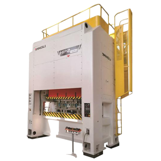 HP2 Gantry Two Point Press With High Rigidity For Battery Square Aluminum Cover